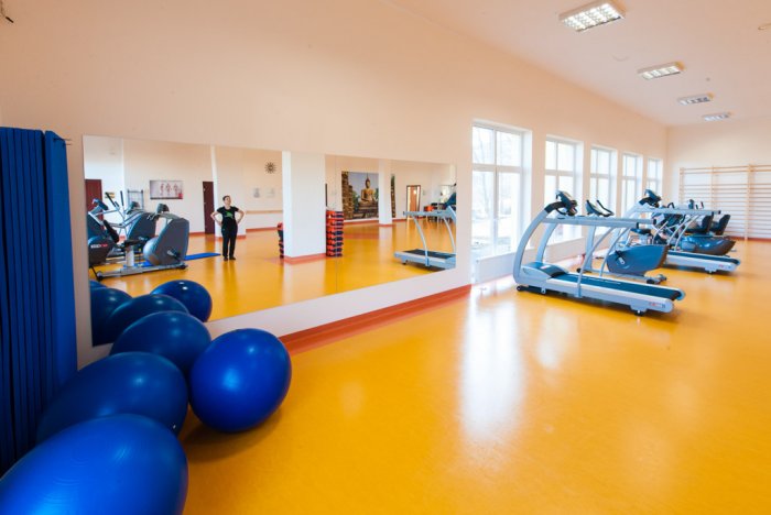 Sala fitness w Klinice Młodości Klinika Młodości